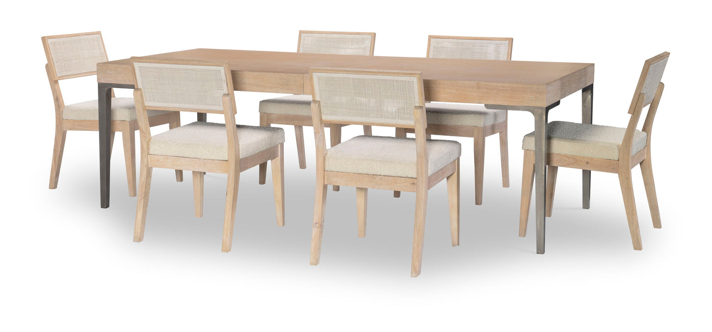 Biscayne - Woven Back Side Chair (Set of 2) - Beige