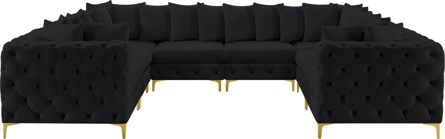 Tremblay - Modular Sectional 8 Piece - Black - Fabric