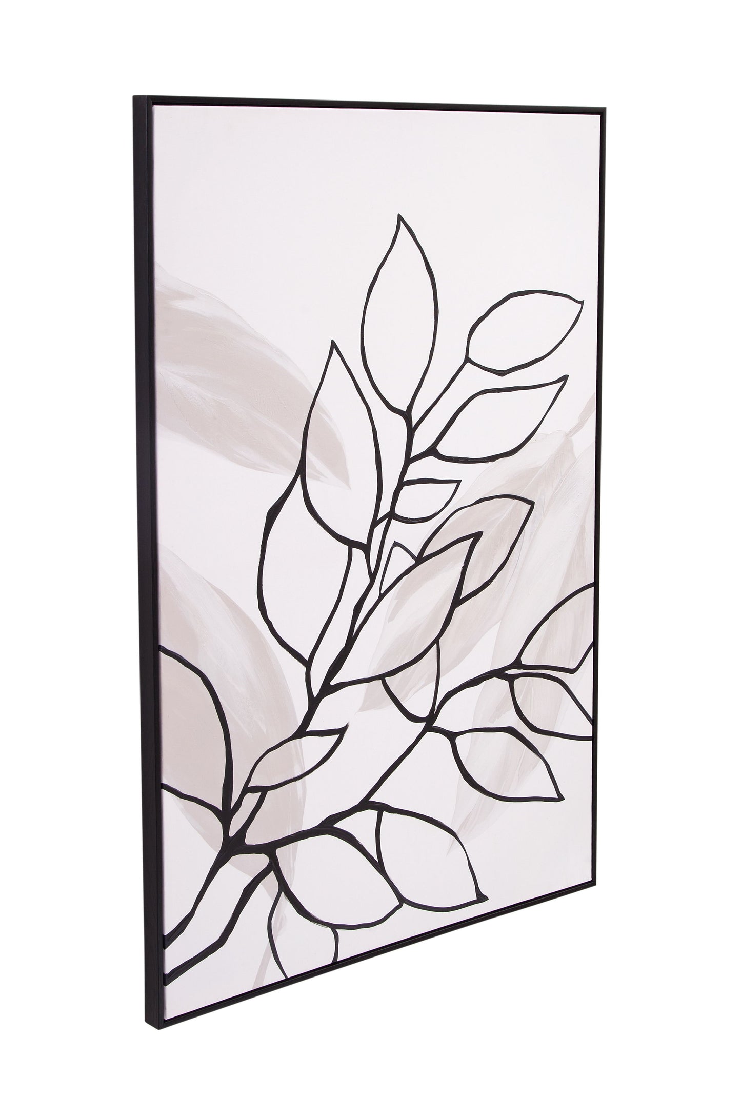 Harmony II Canvas Art - White