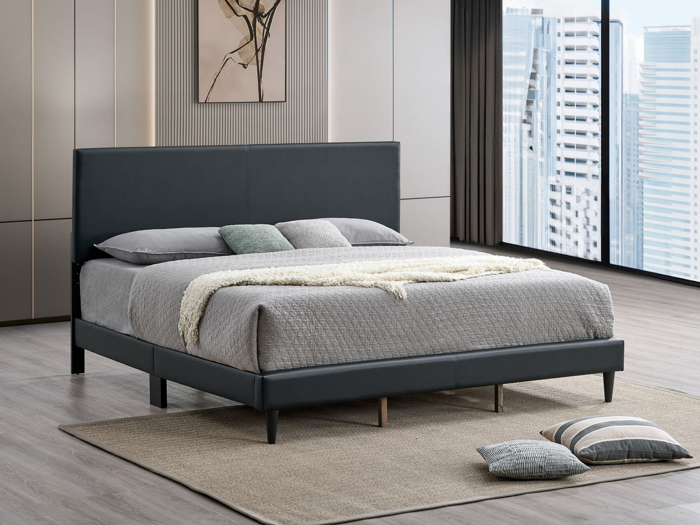 Baron - Upholstered Platform Bed