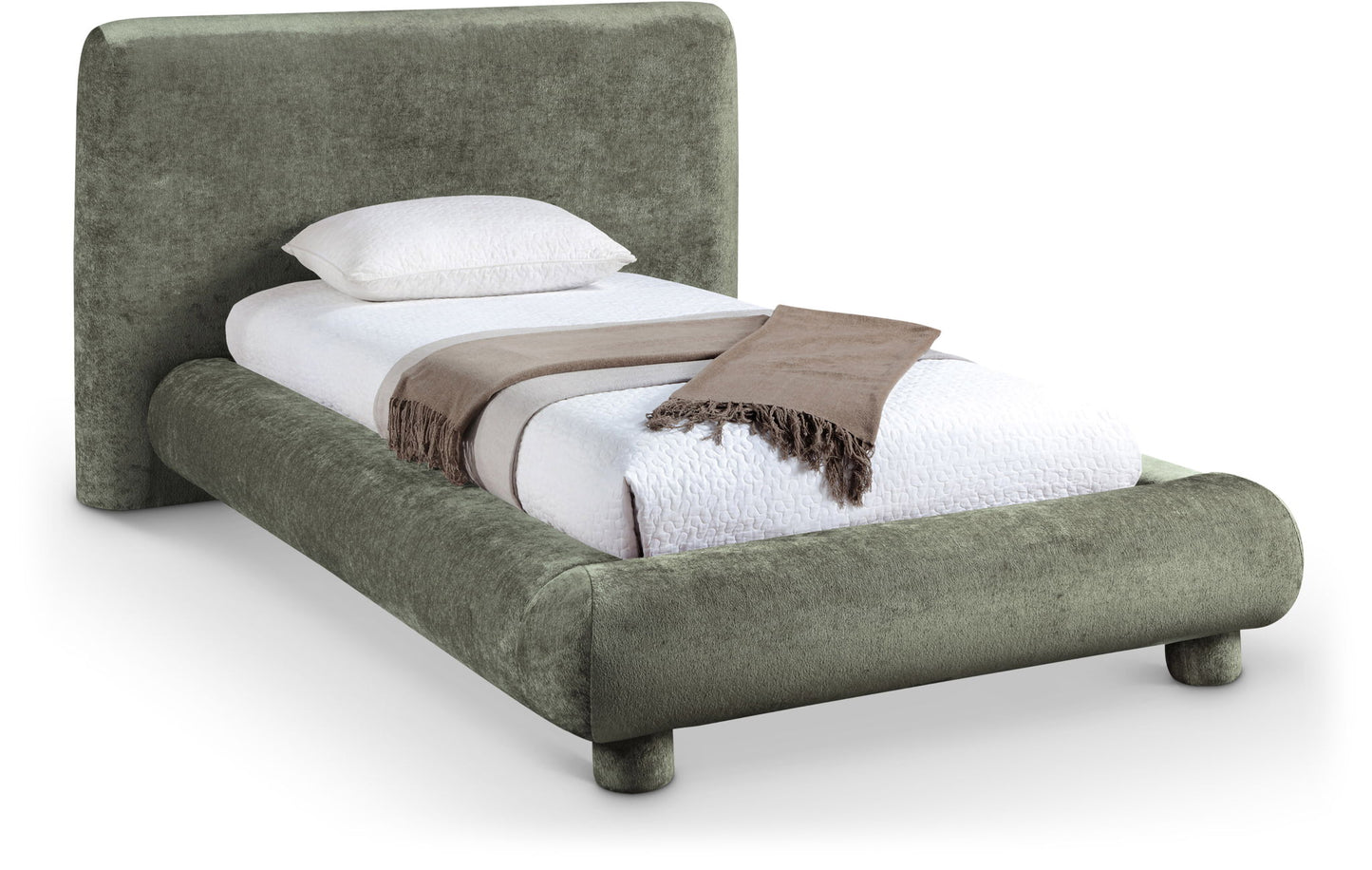Blair - Chenille Upholstered Bed