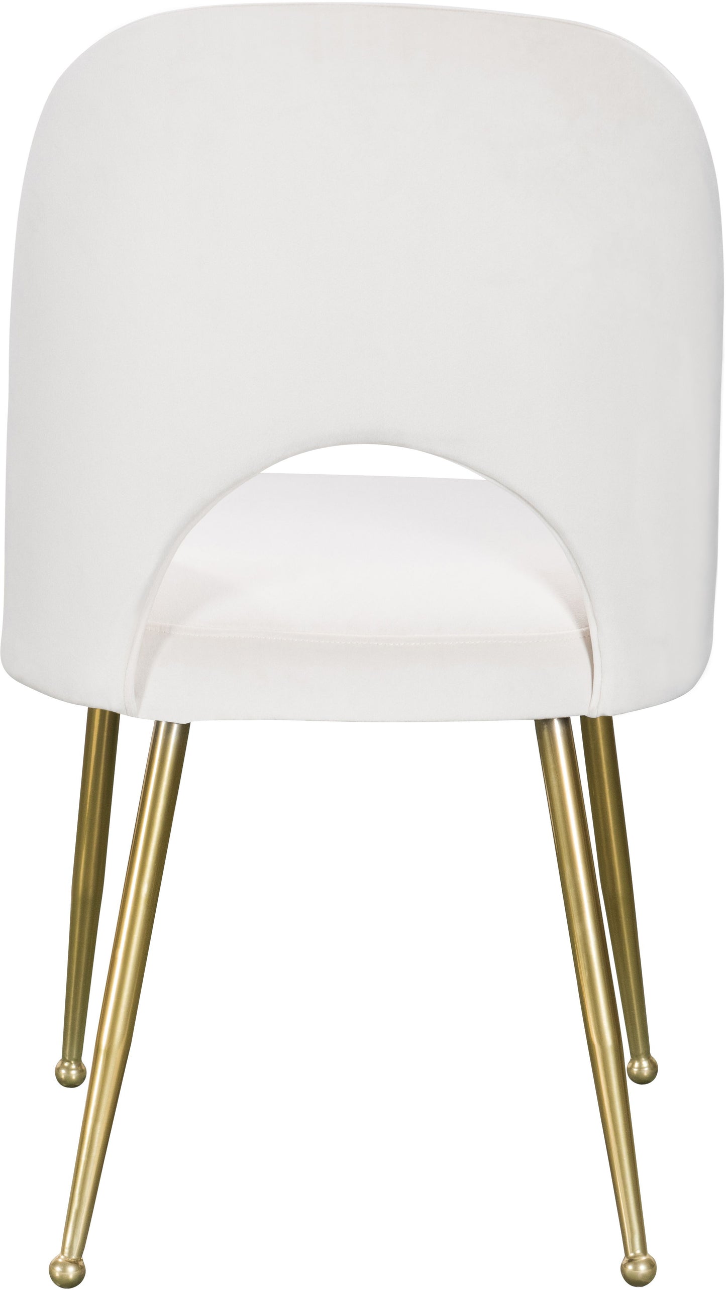 Logan - Dining Chair (Set of 2) - Gold Legs