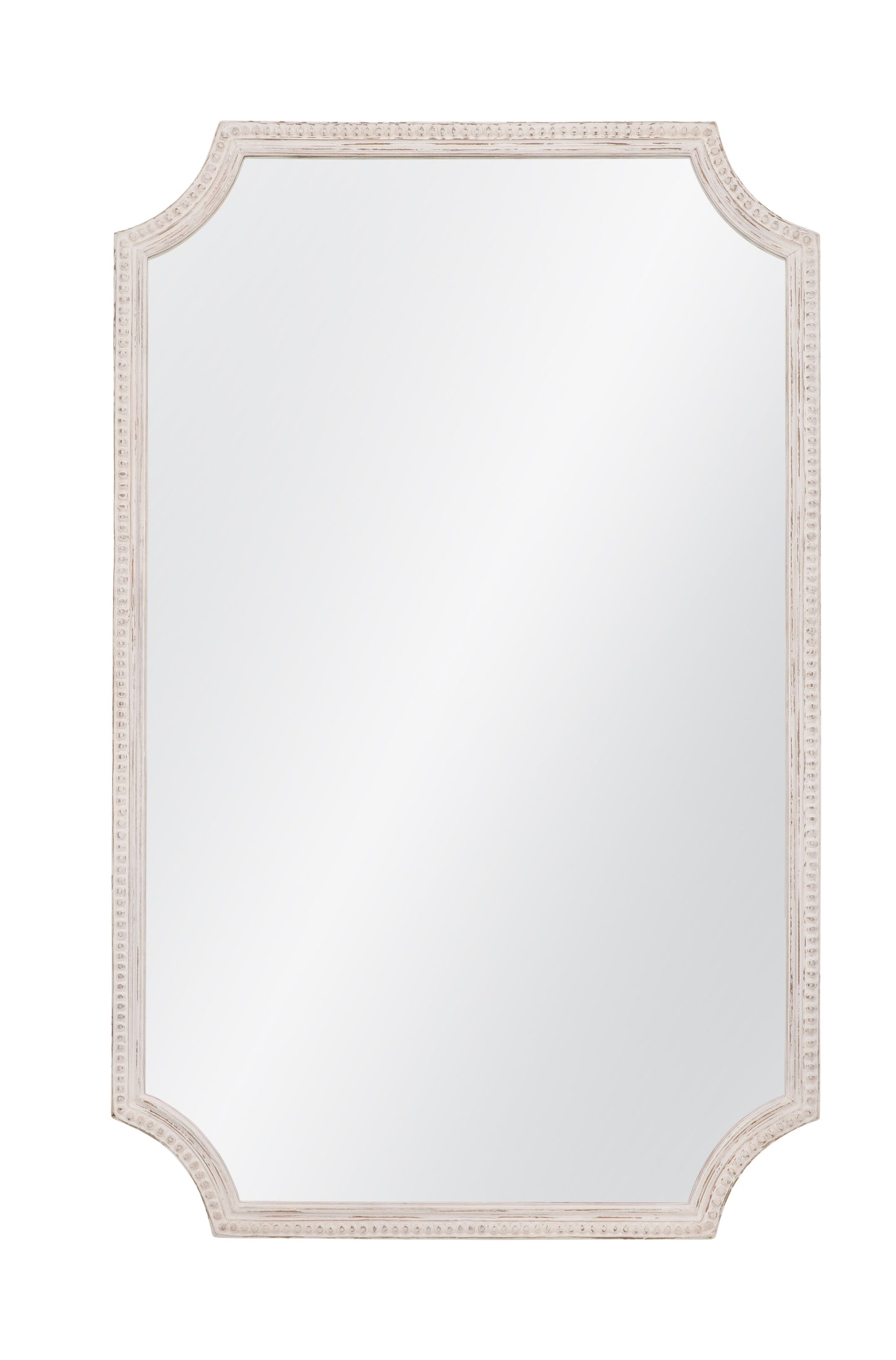 Hendrix - Wall Mirror - Distressed White