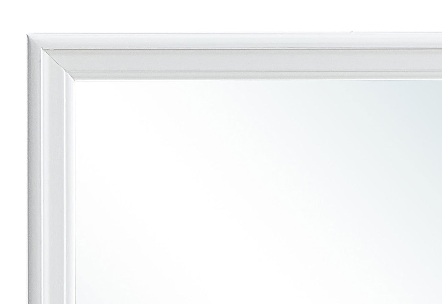 Lorana - 38" Mirror - Silver Champagne