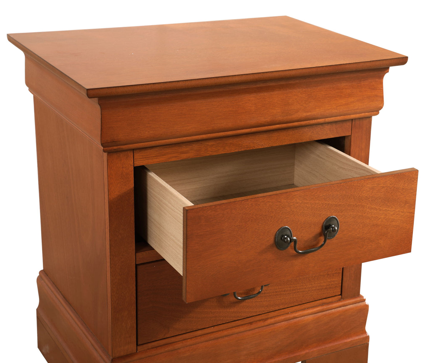 Glory Furniture - Louis Phillipe - 2 Drawer Nightstand
