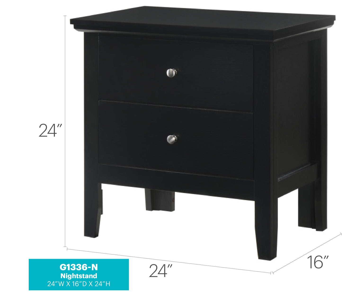 Glory Furniture - Primo - Nightstand