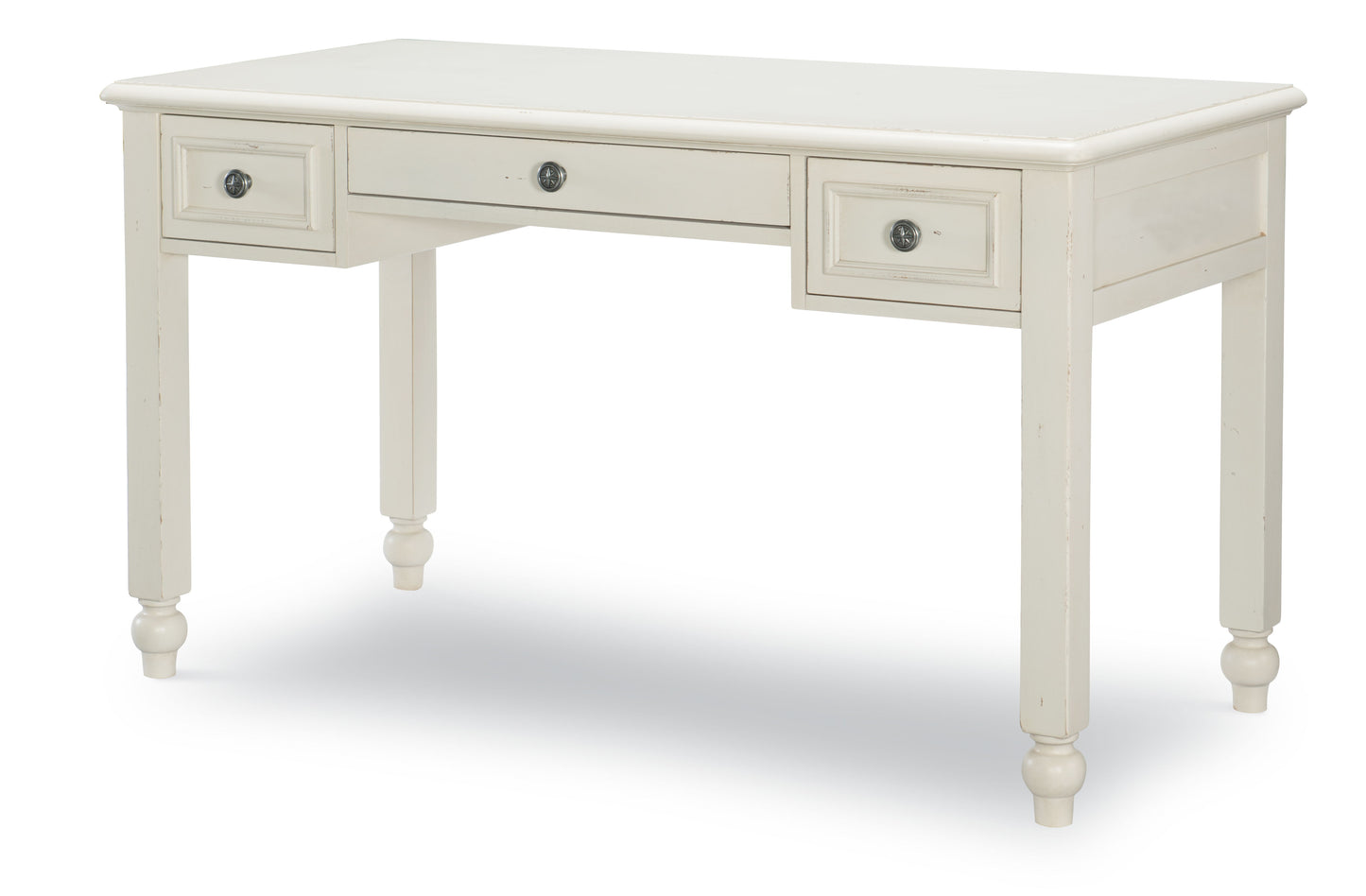 Lake House - Desk - Pebble White