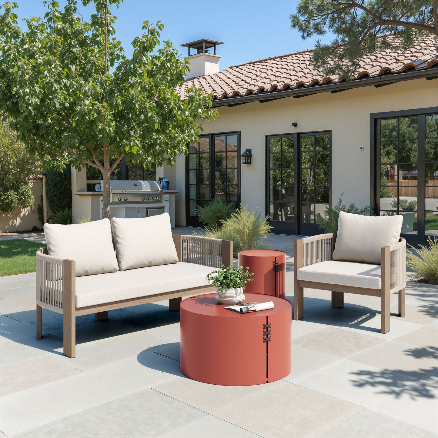 Rebel - Outdoor Sofa - Beige