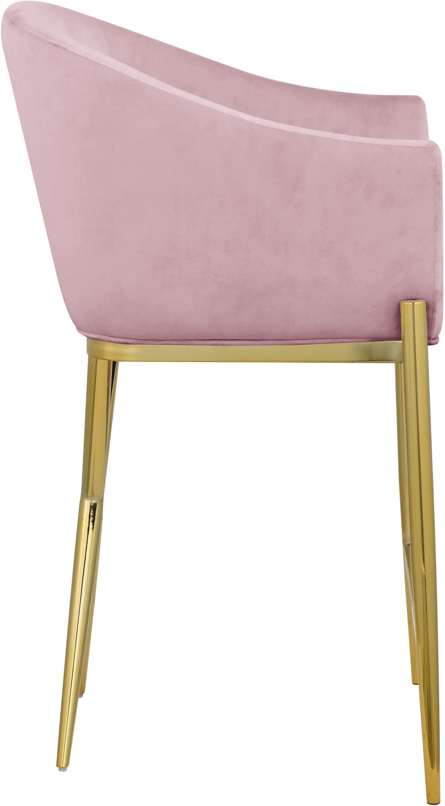 Xavier - Counter Stool with Gold Legs