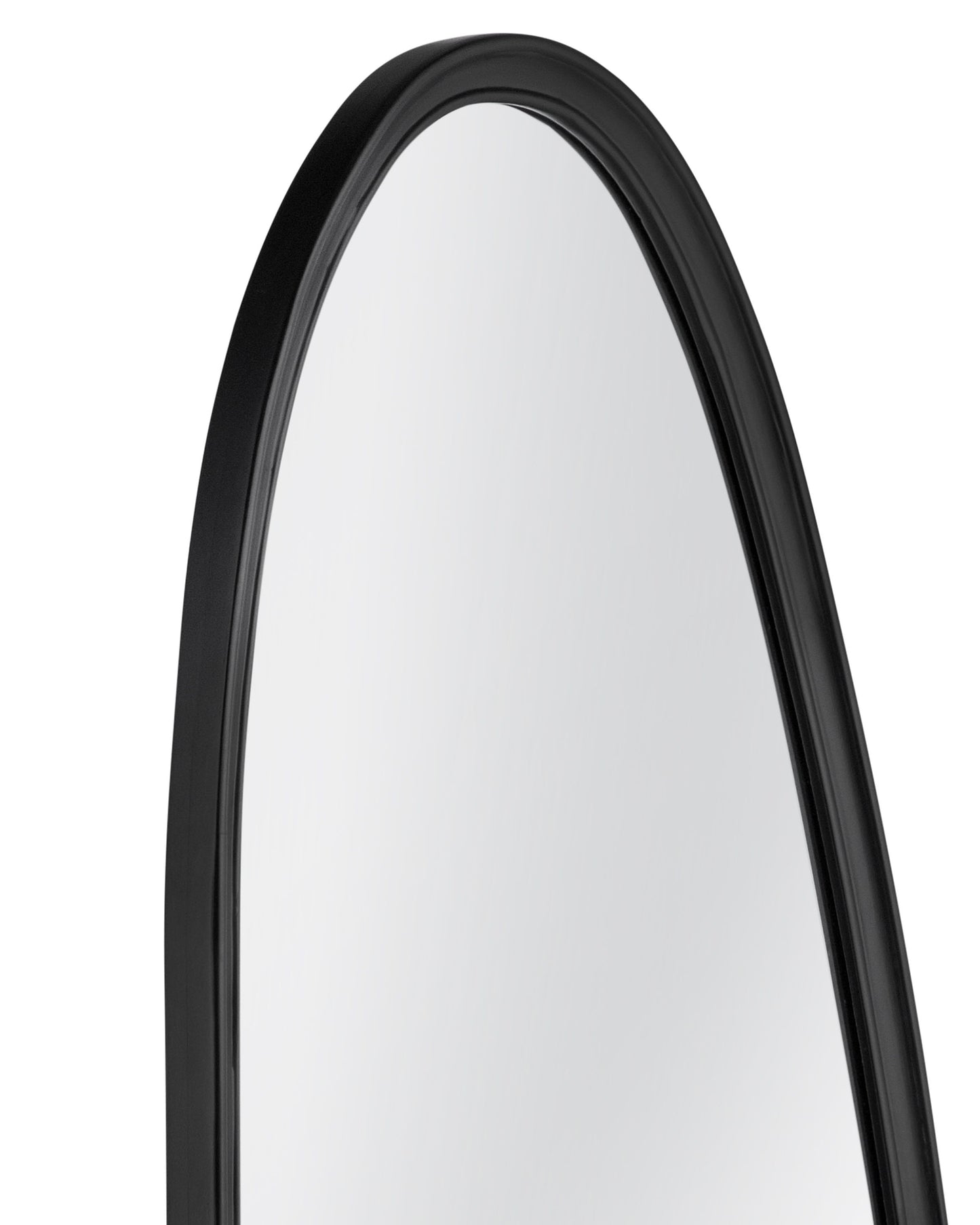 Mia - Wall Mirror - Glossy Black