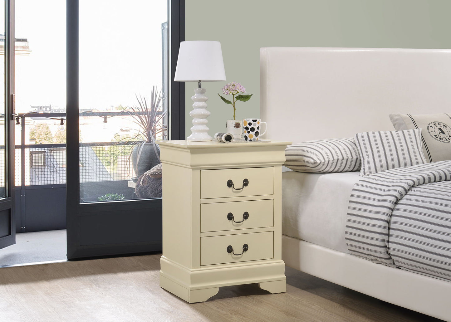 Glory Furniture - Louis Phillipe - Nightstand
