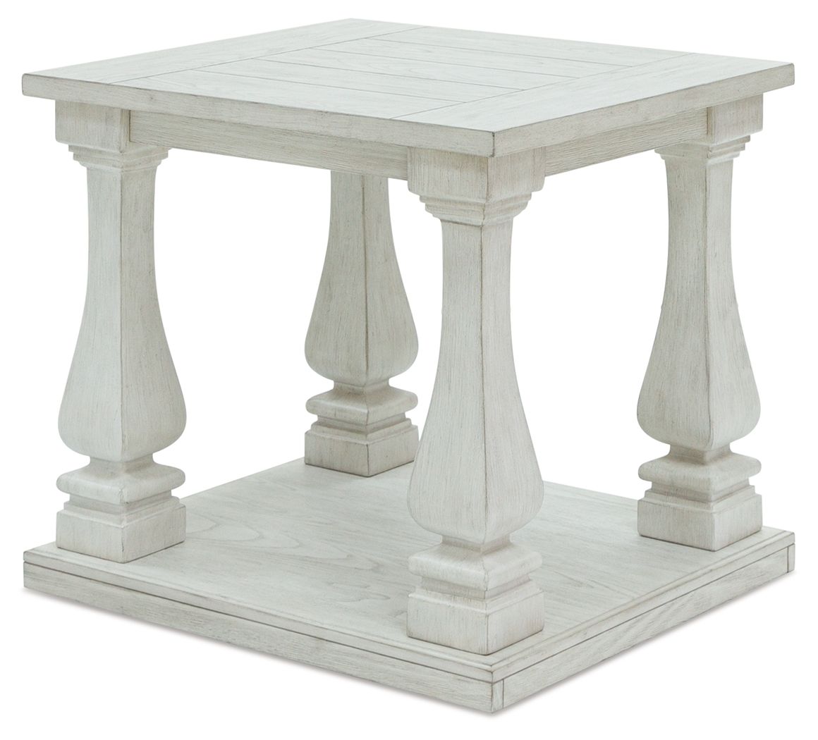 Arlendyne - Antique White - Rectangular End Table