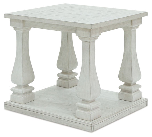 Arlendyne - Antique White - Rectangular End Table