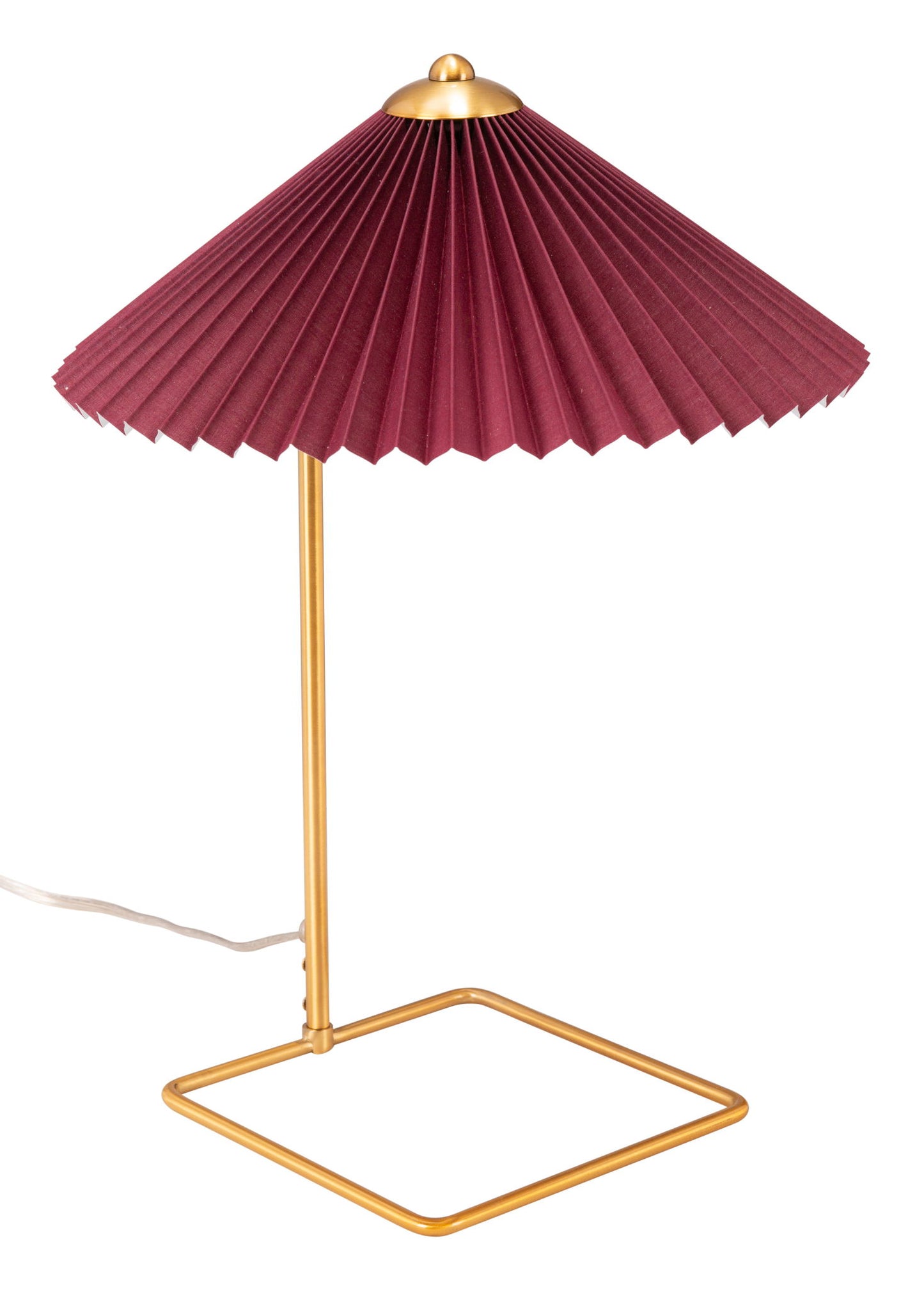 Charo - Table Lamp - Red / Gold