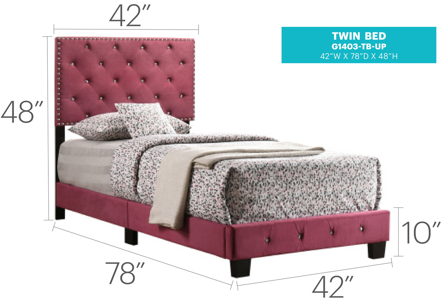 Glory Furniture - Suffolk - Bed