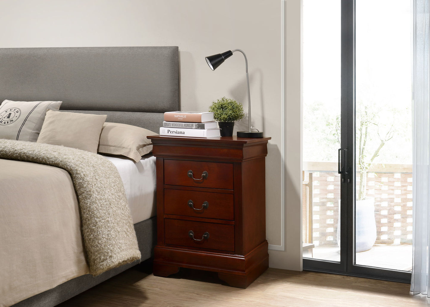 Glory Furniture - Louis Phillipe - Nightstand