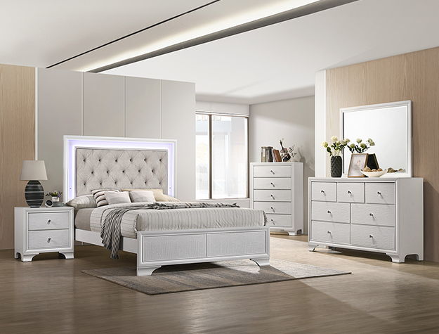 Lyssa - Bed With LED