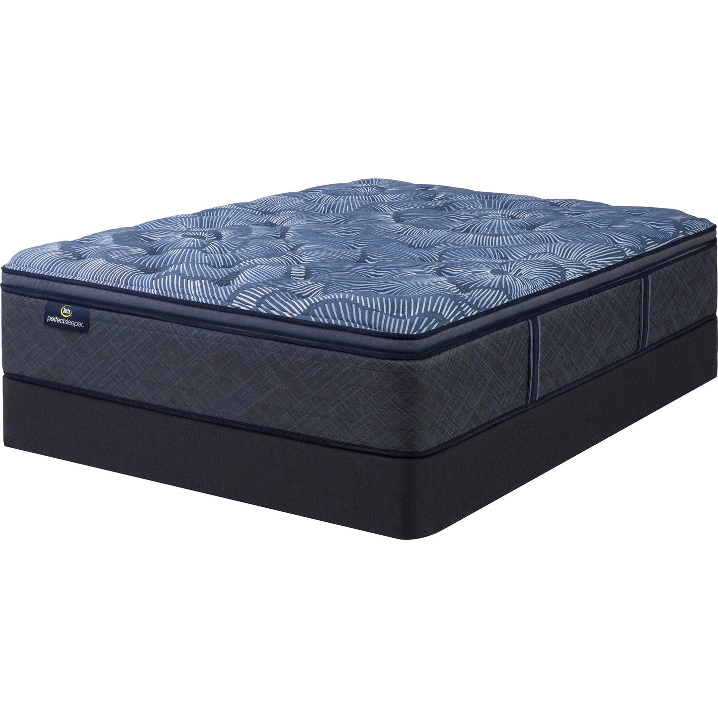 Perfect Sleeper - 15" Cobalt Calm Plush Pillow Top Mattress