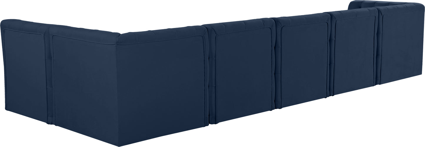 Tuft - Modular Sectional 6 Piece - Navy