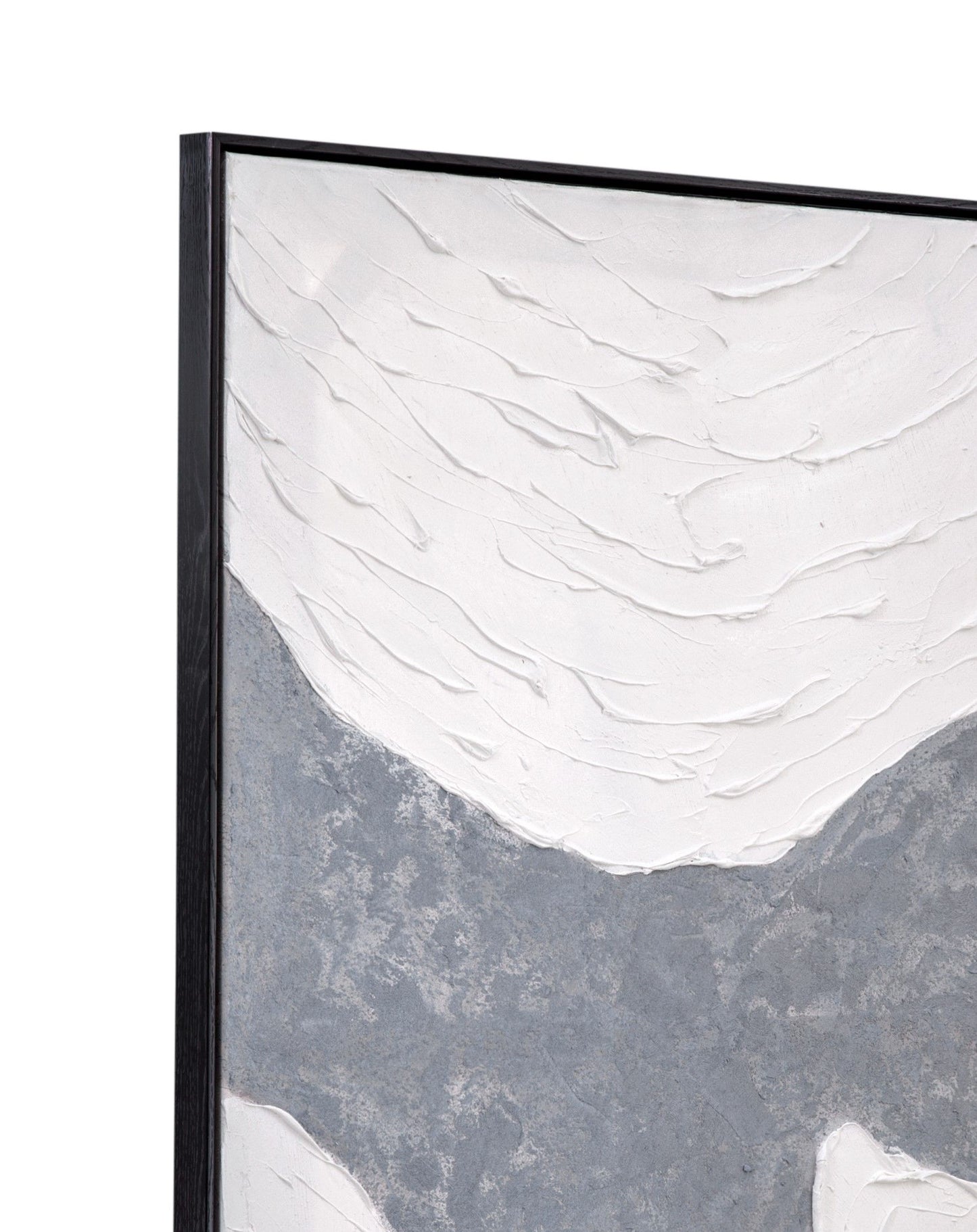 Osceola Canvas Art - White