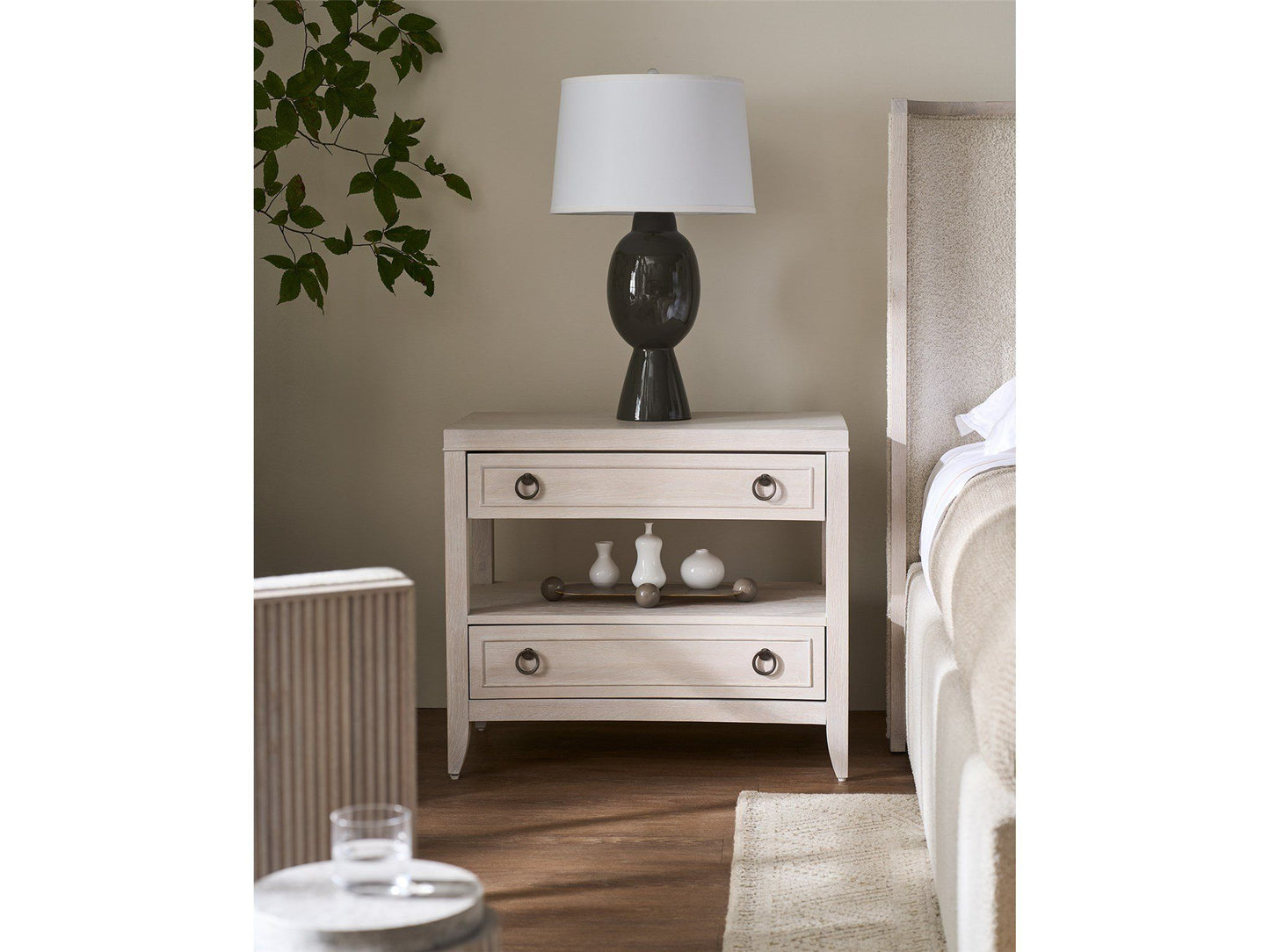 Avaline - Nightstand - Gray