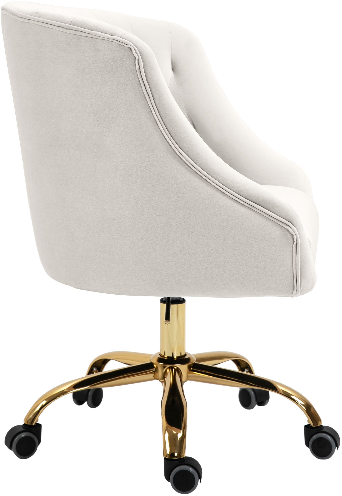 Arden - Office Chair with Gold Legs