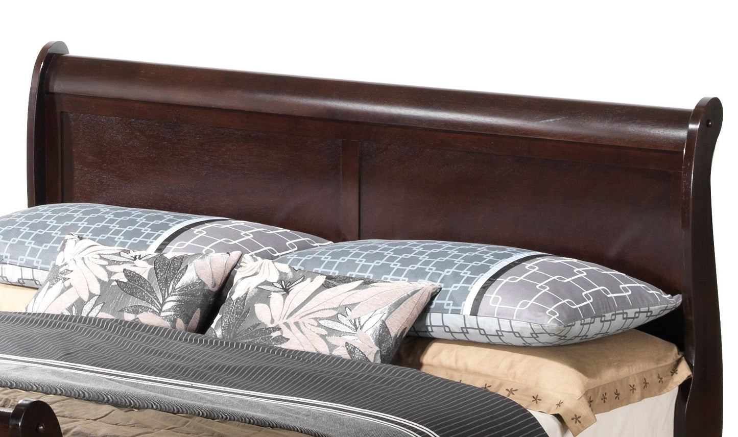 Glory Furniture - Louis Phillipe - Sleigh Bed