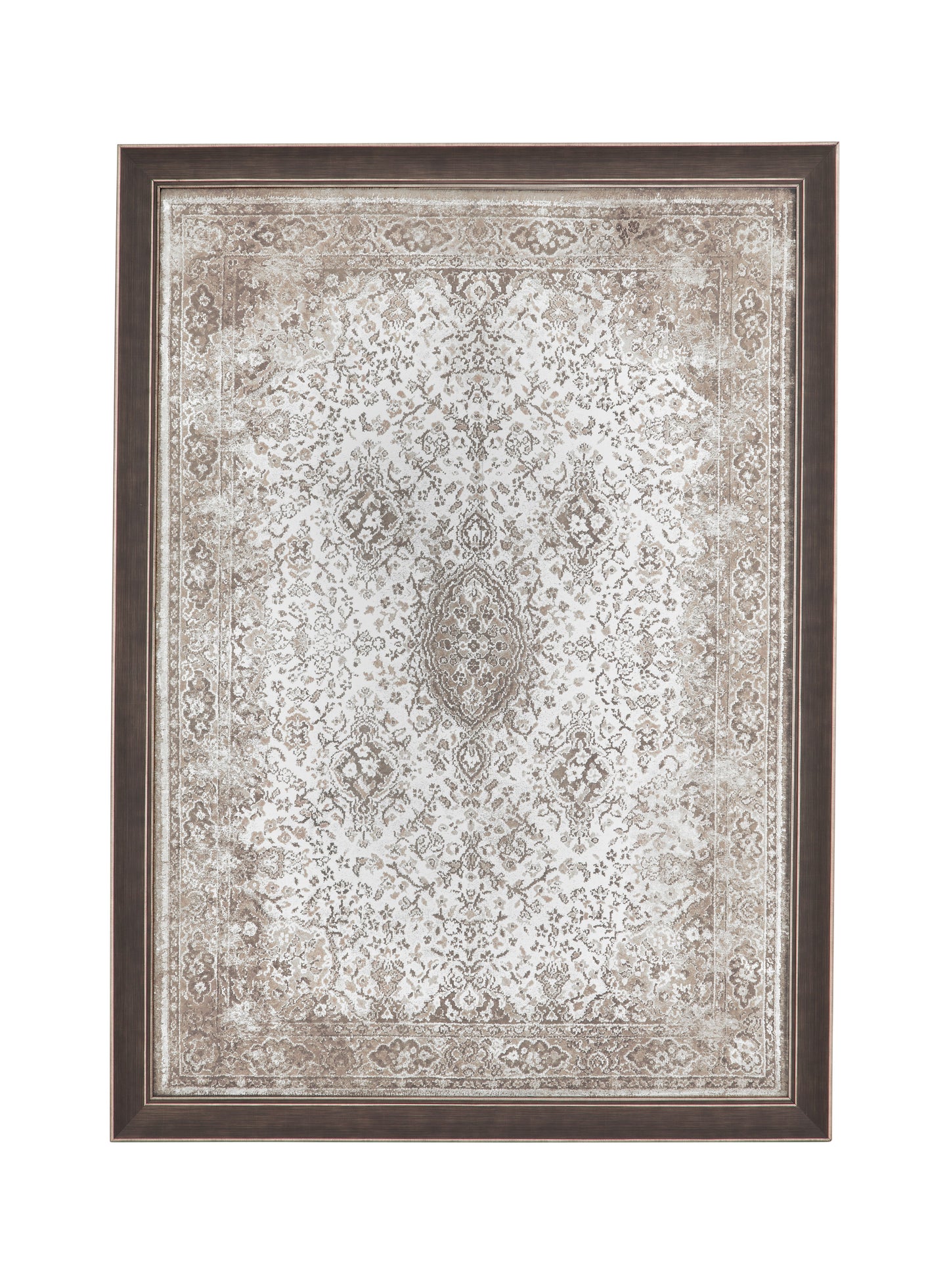 Marin - Wall Mirror - Antique Brown