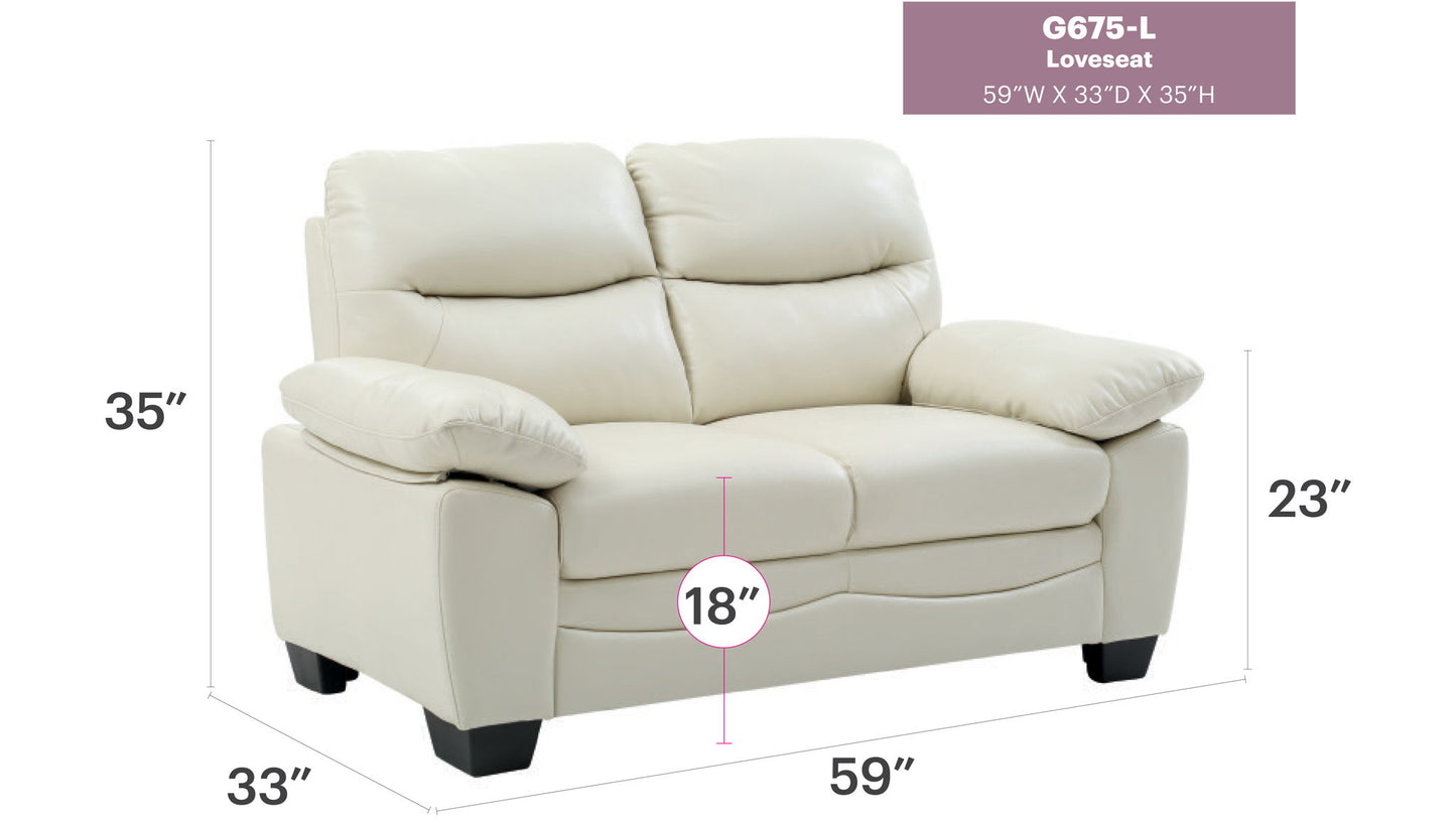 Glory Furniture - Marta - Loveseat