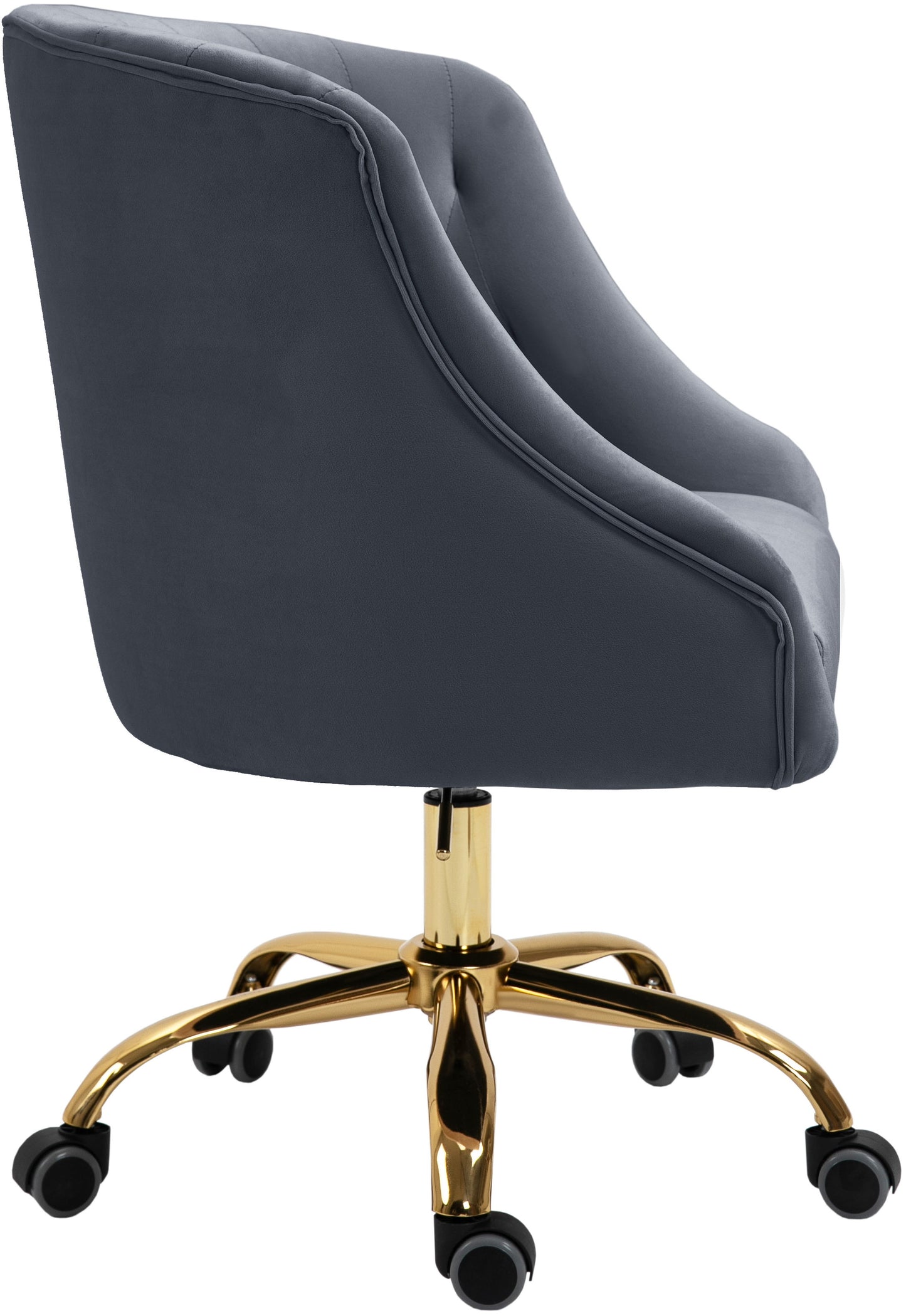 Arden - Office Chair with Gold Legs