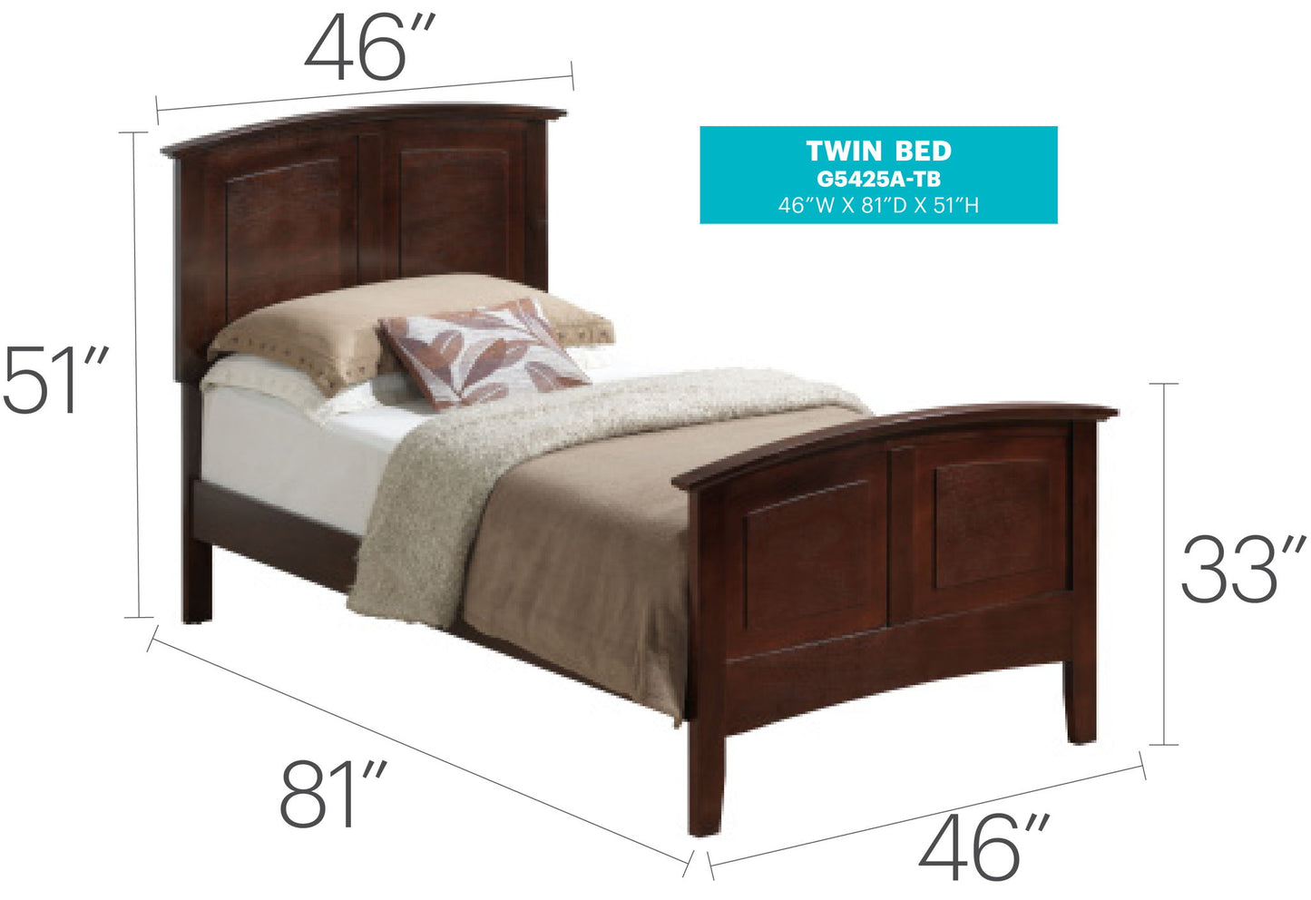 Glory Furniture - Hammond - Bed