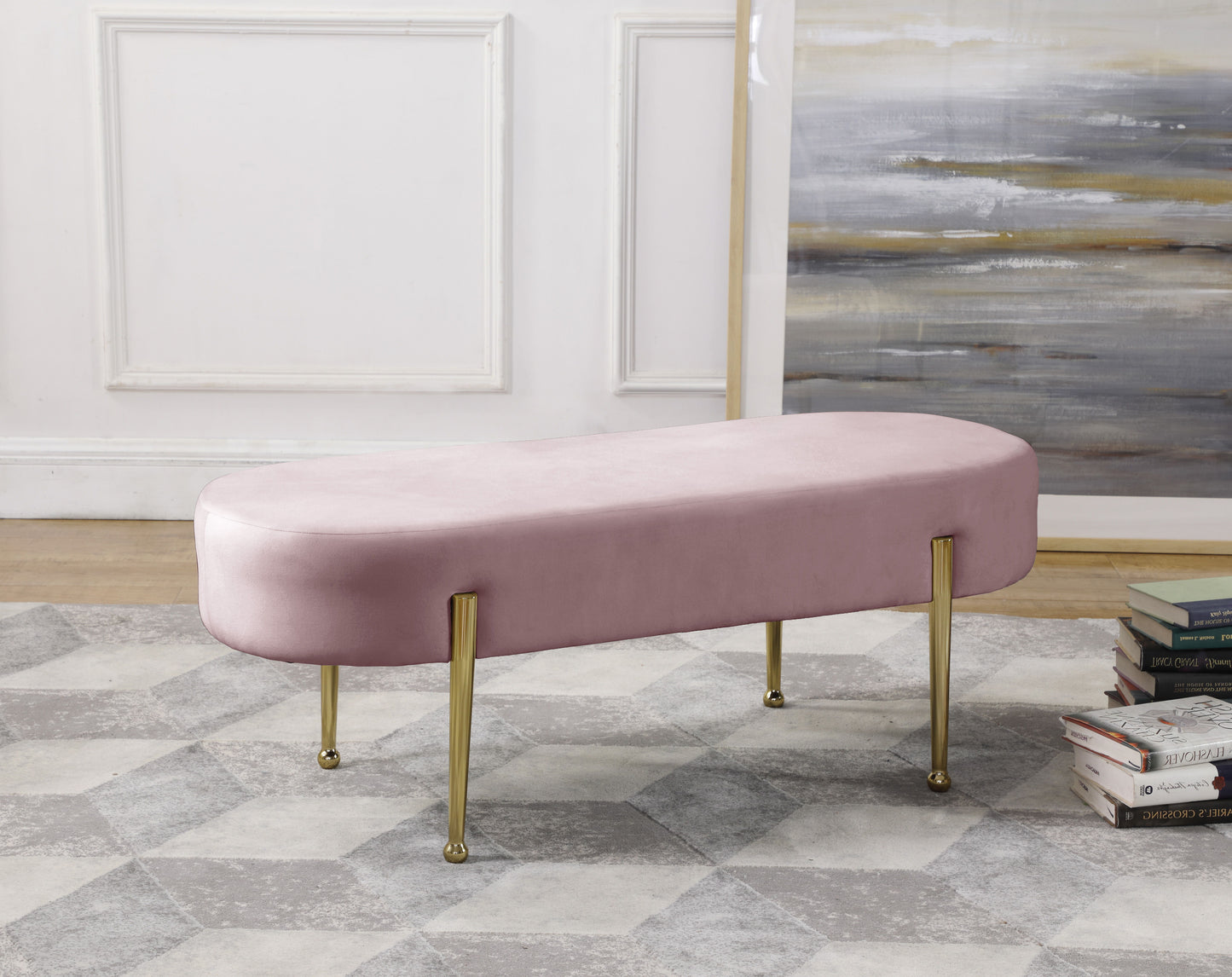 Gia - Velvet Bench