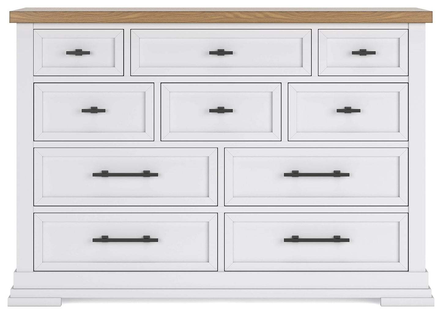 Ashbryn - White / Natural - Dresser