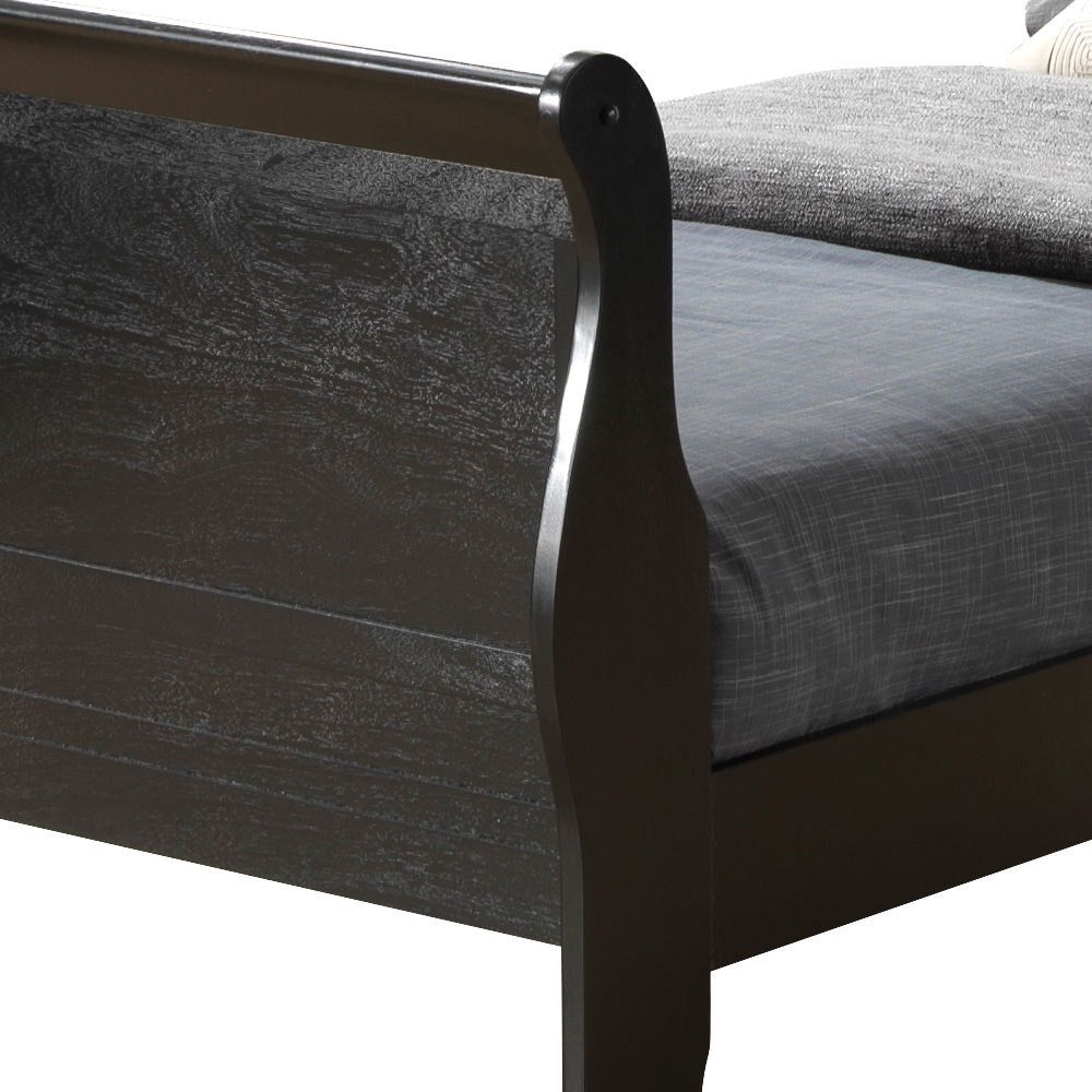 Glory Furniture - Louis Phillipe - Sleigh Bed