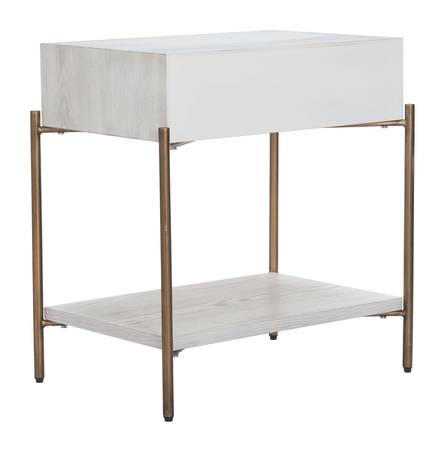 Yoru - Side Table - Oak White
