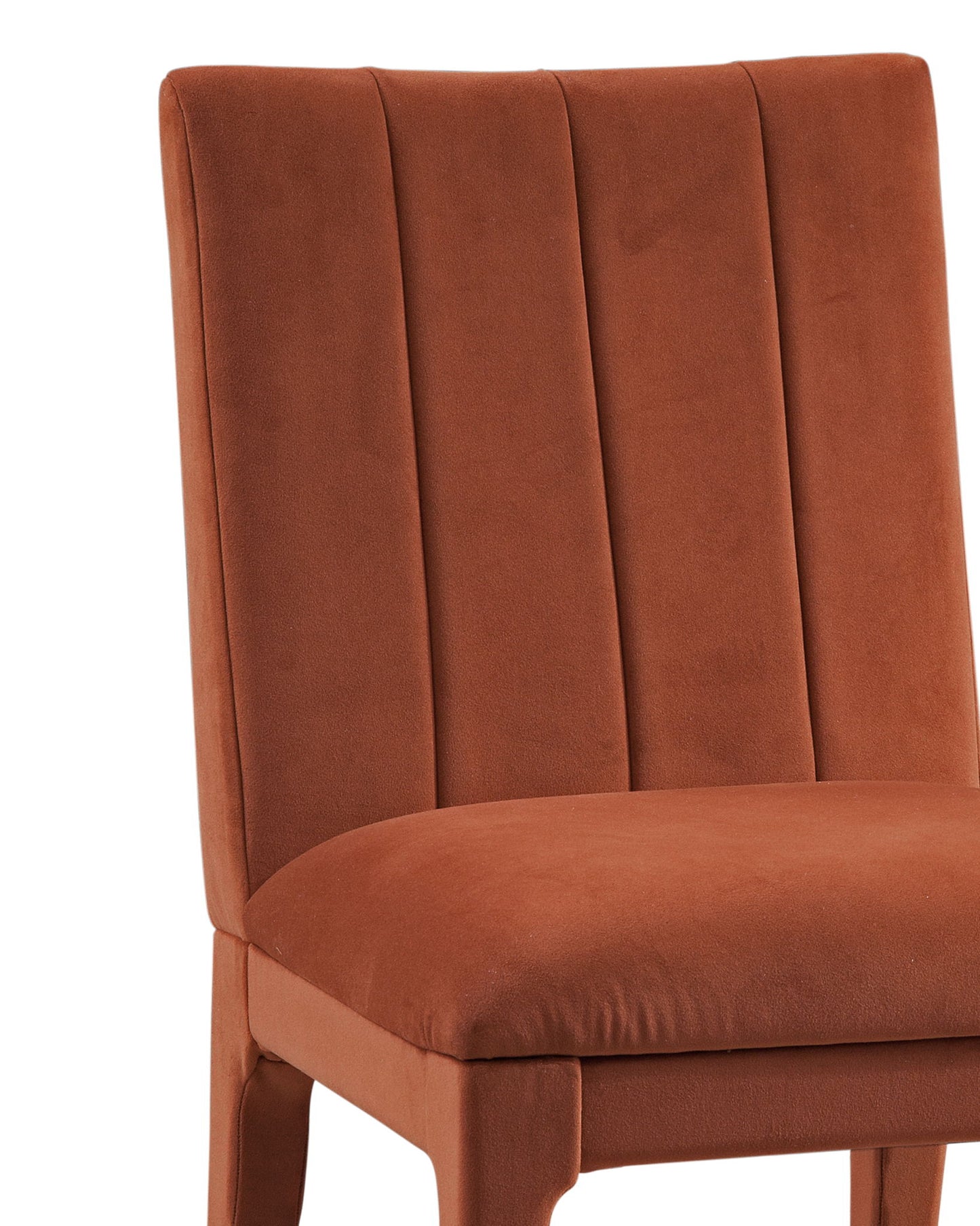 Brianne - Dining Chair (Set of 2) - Rust Orange