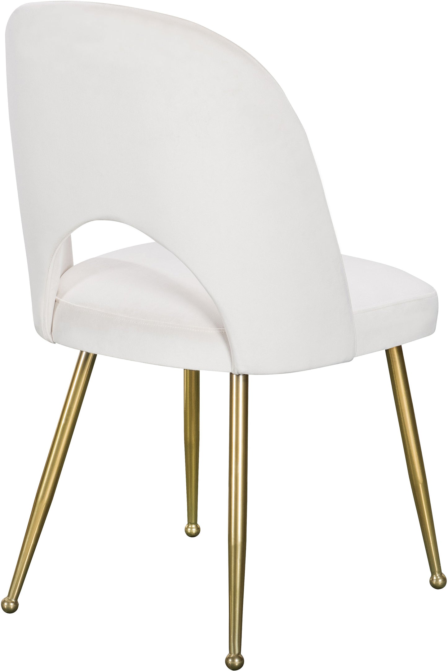 Logan - Dining Chair (Set of 2) - Gold Legs