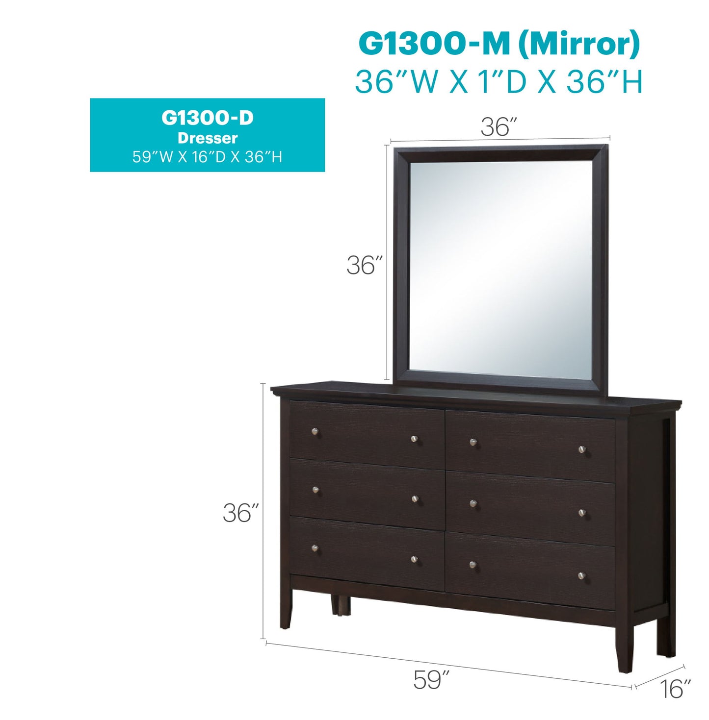 Glory Furniture - Primo - Dresser
