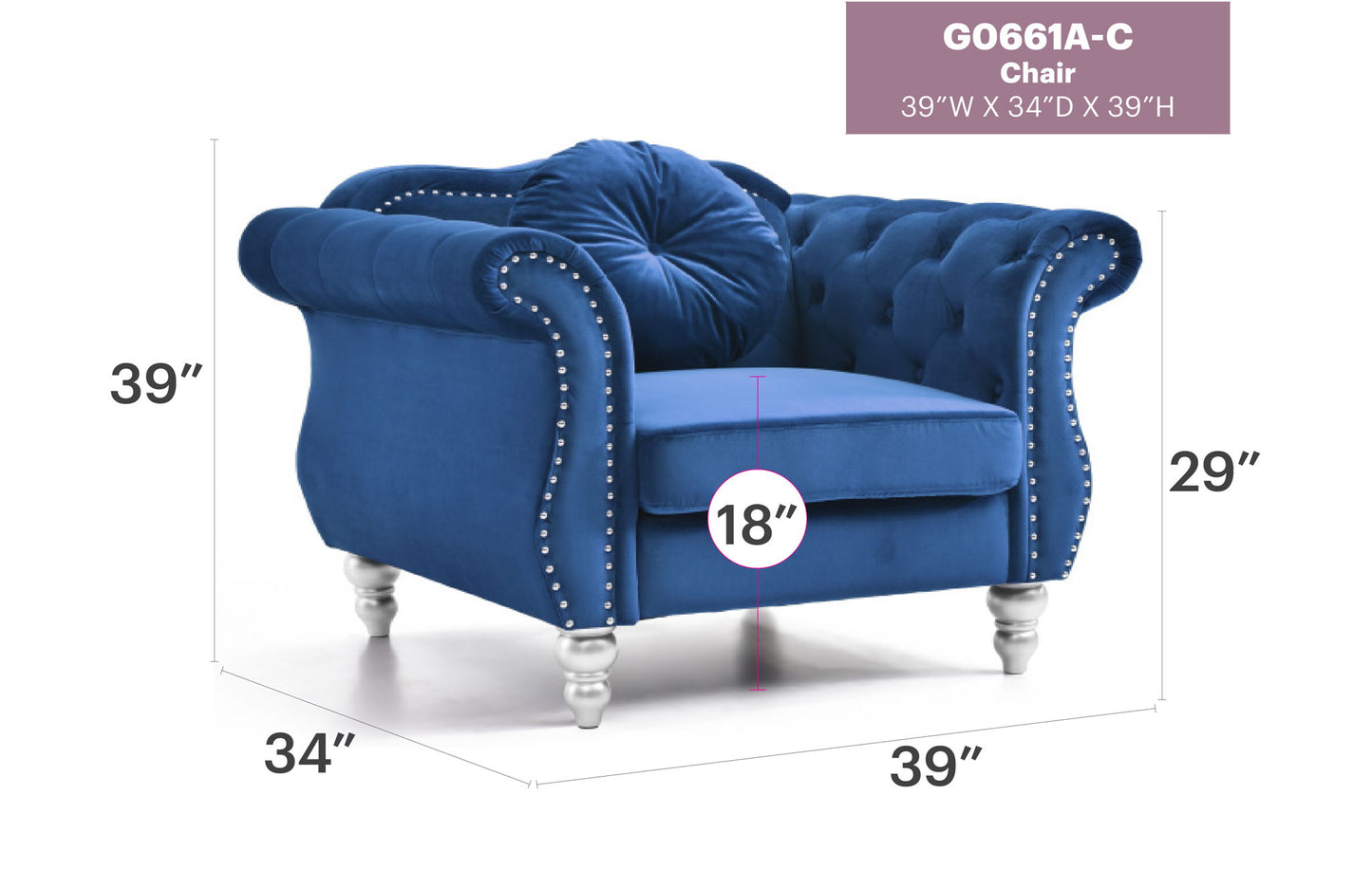 Glory Furniture - Hollywood - Chair