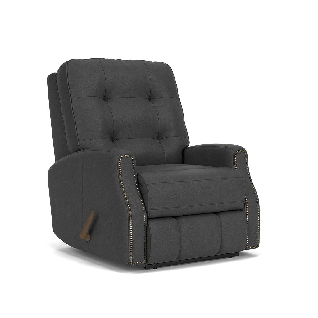 Devon - Recliner - Leather - Nailhead Trim