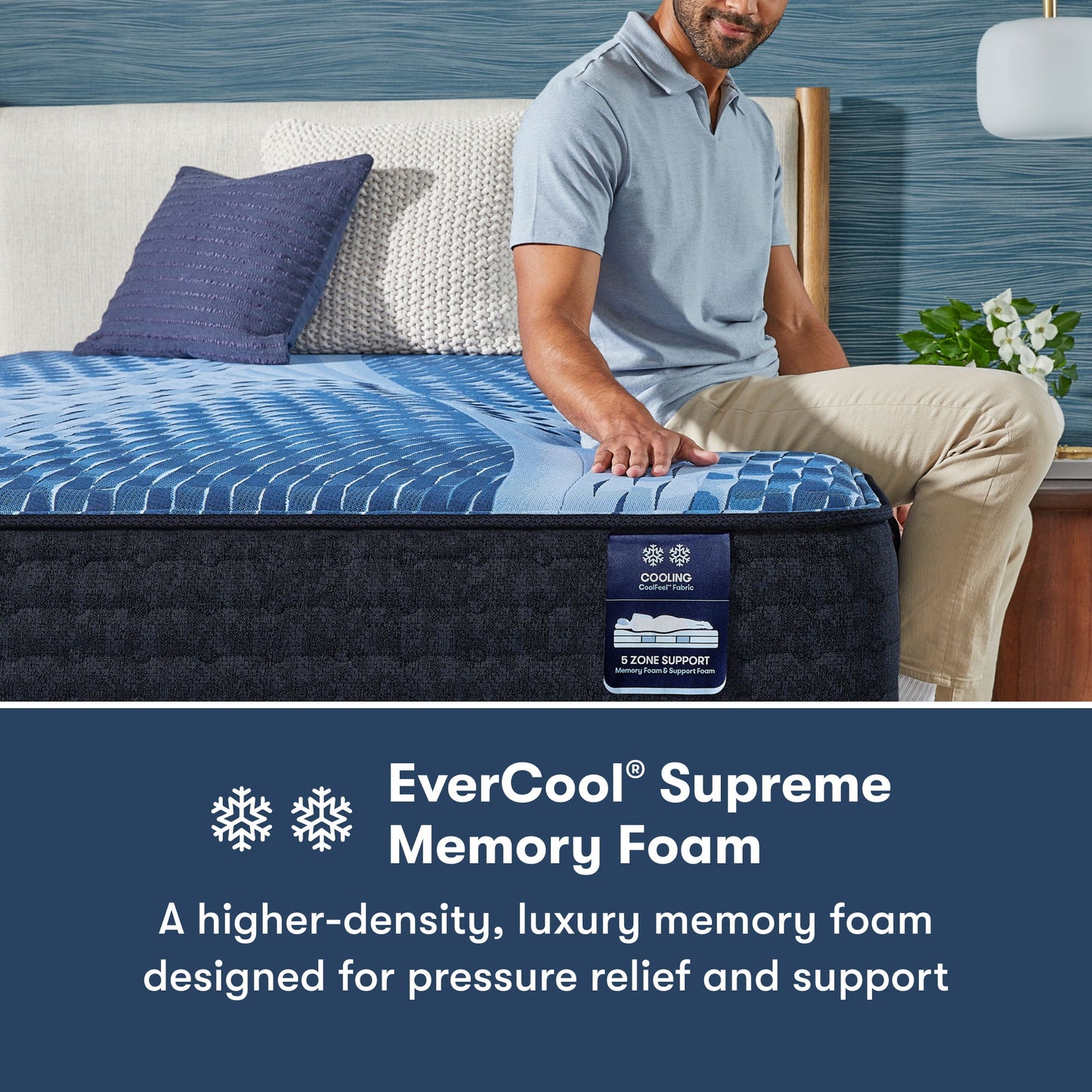 iComfort - 14" Aspire Memory Foam Medium Mattress