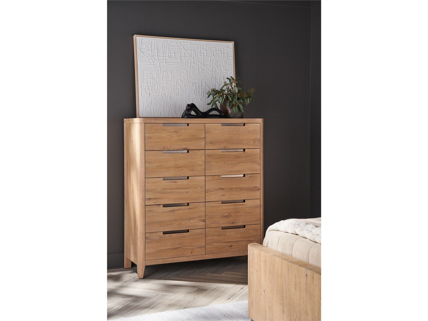 New Modern - Walker Drawer Chest - Light Brown