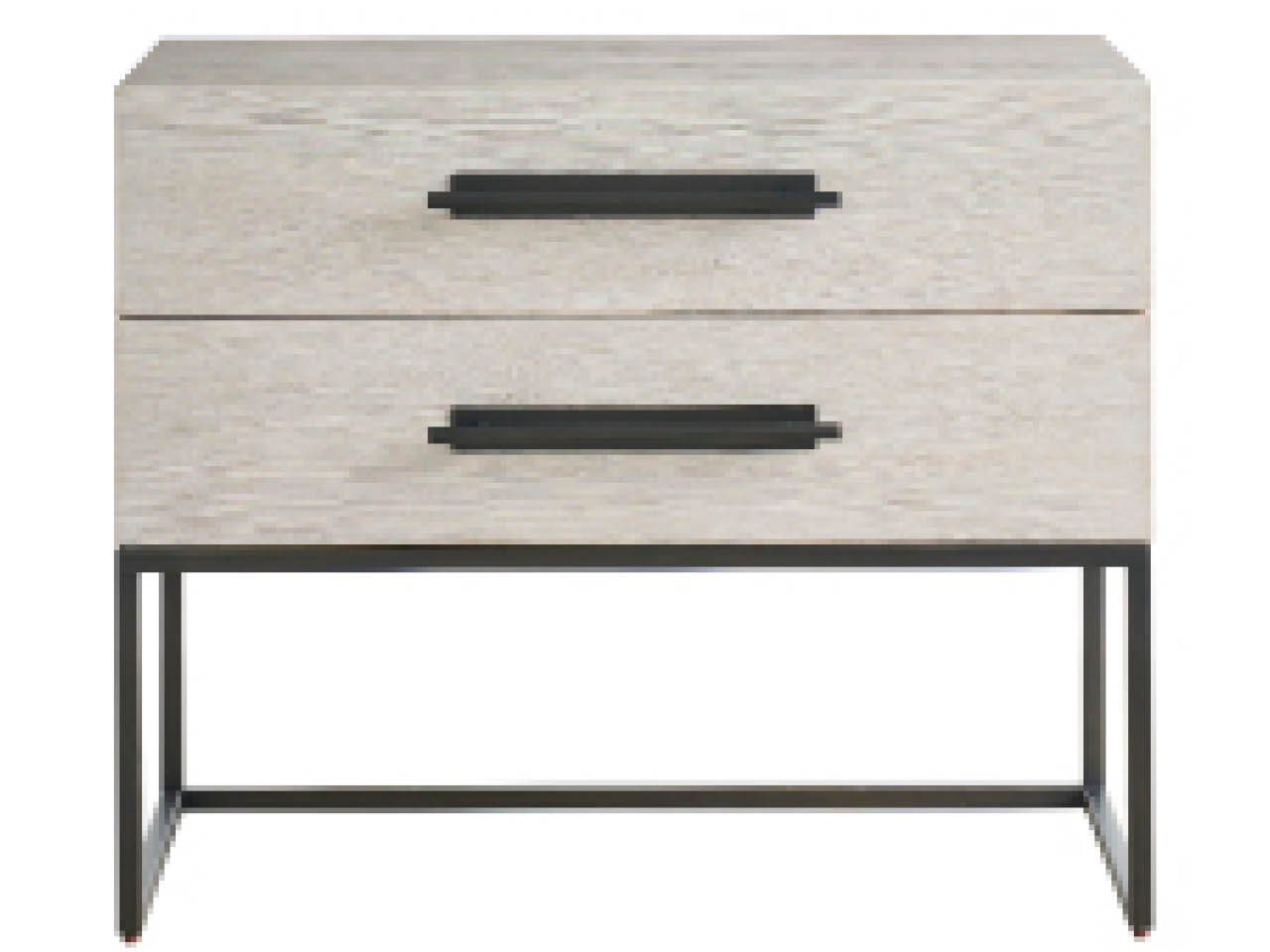 Dwell - Metal Base Nightstand