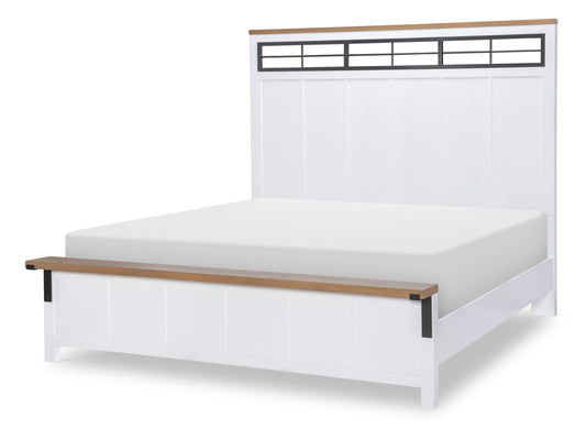 Franklin - Complete Two Tone Panel Bed