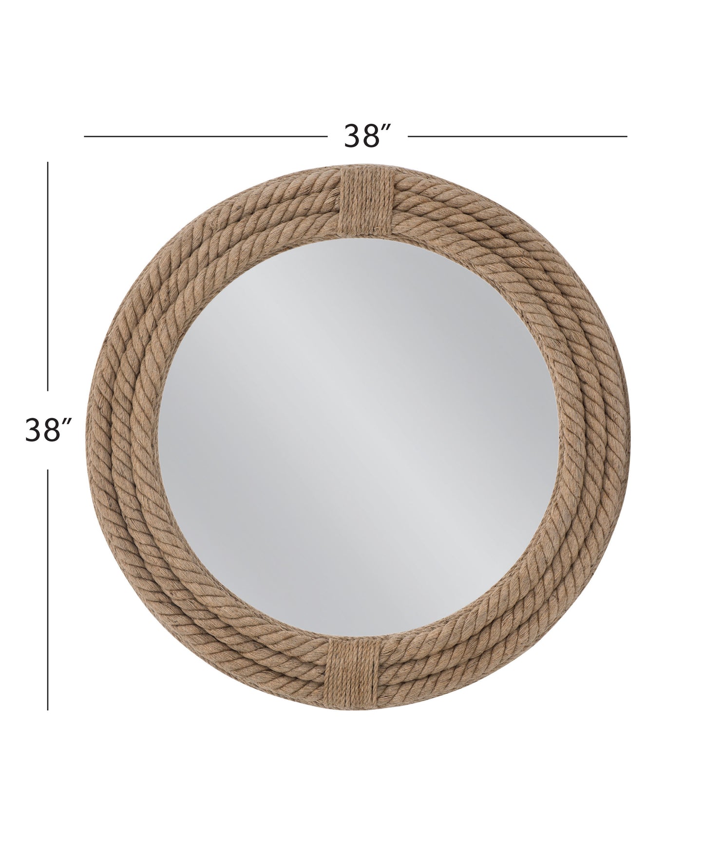 Mayflower - Wall Mirror - Rope
