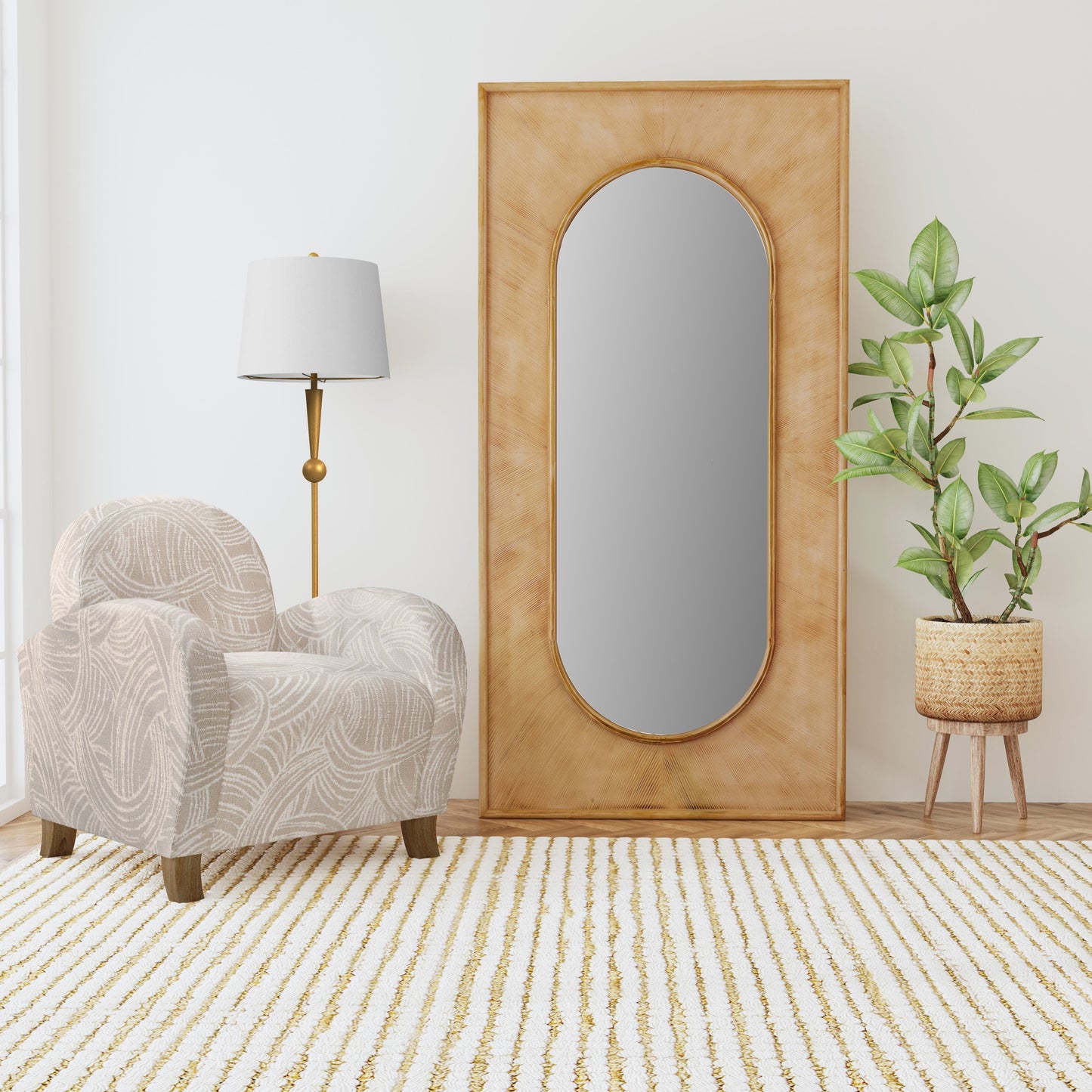 Willow - Accent Chair - Khaki Swirl