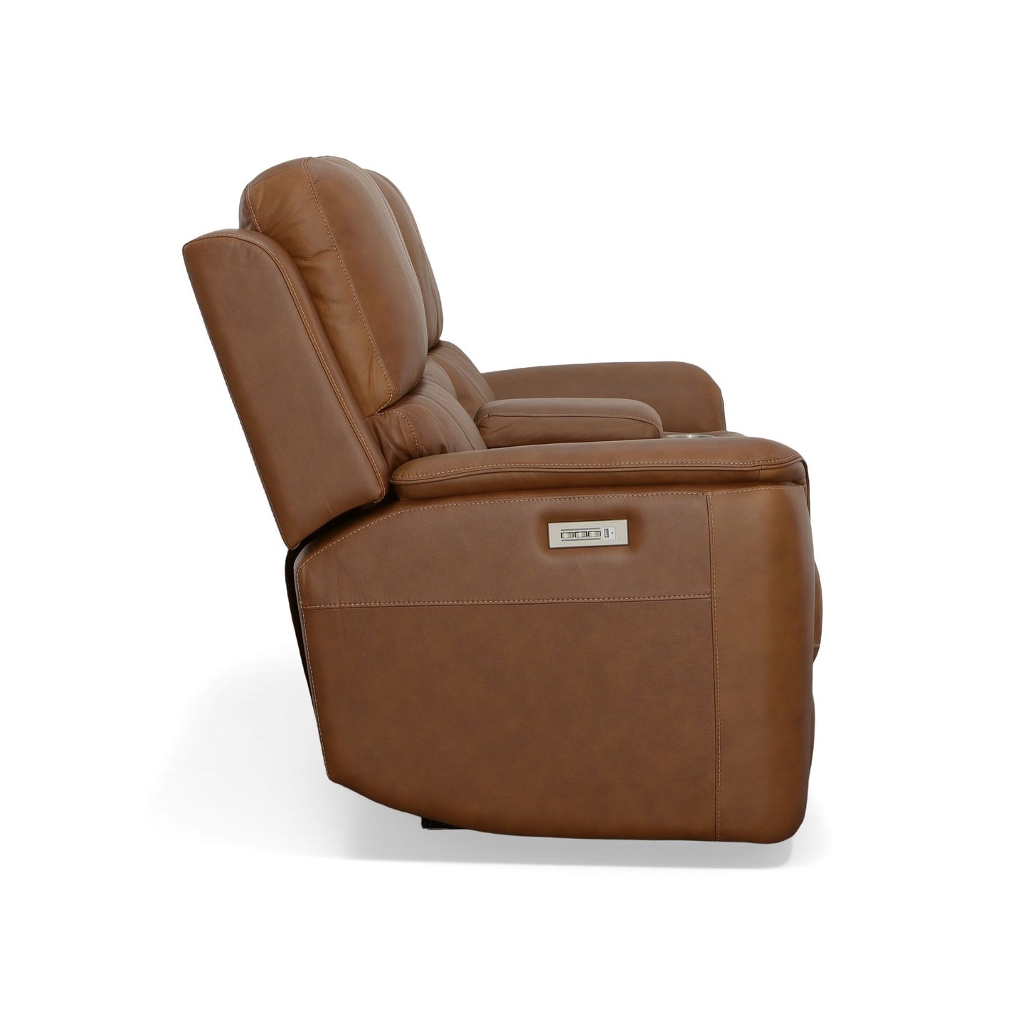Henry - Power Reclining Loveseat With Console & Power Headrests & Lumbar
