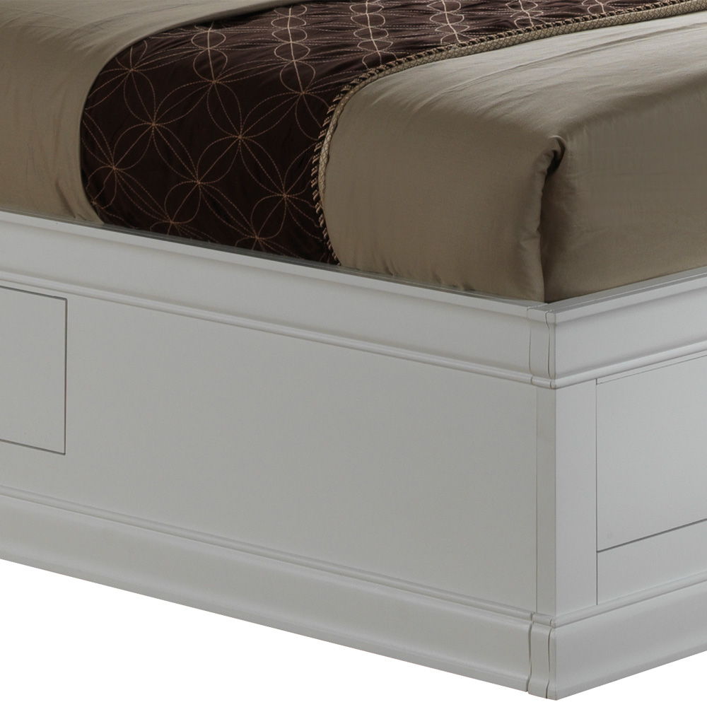 Glory Furniture - Louis Phillipe - Bookcase Storage Bed