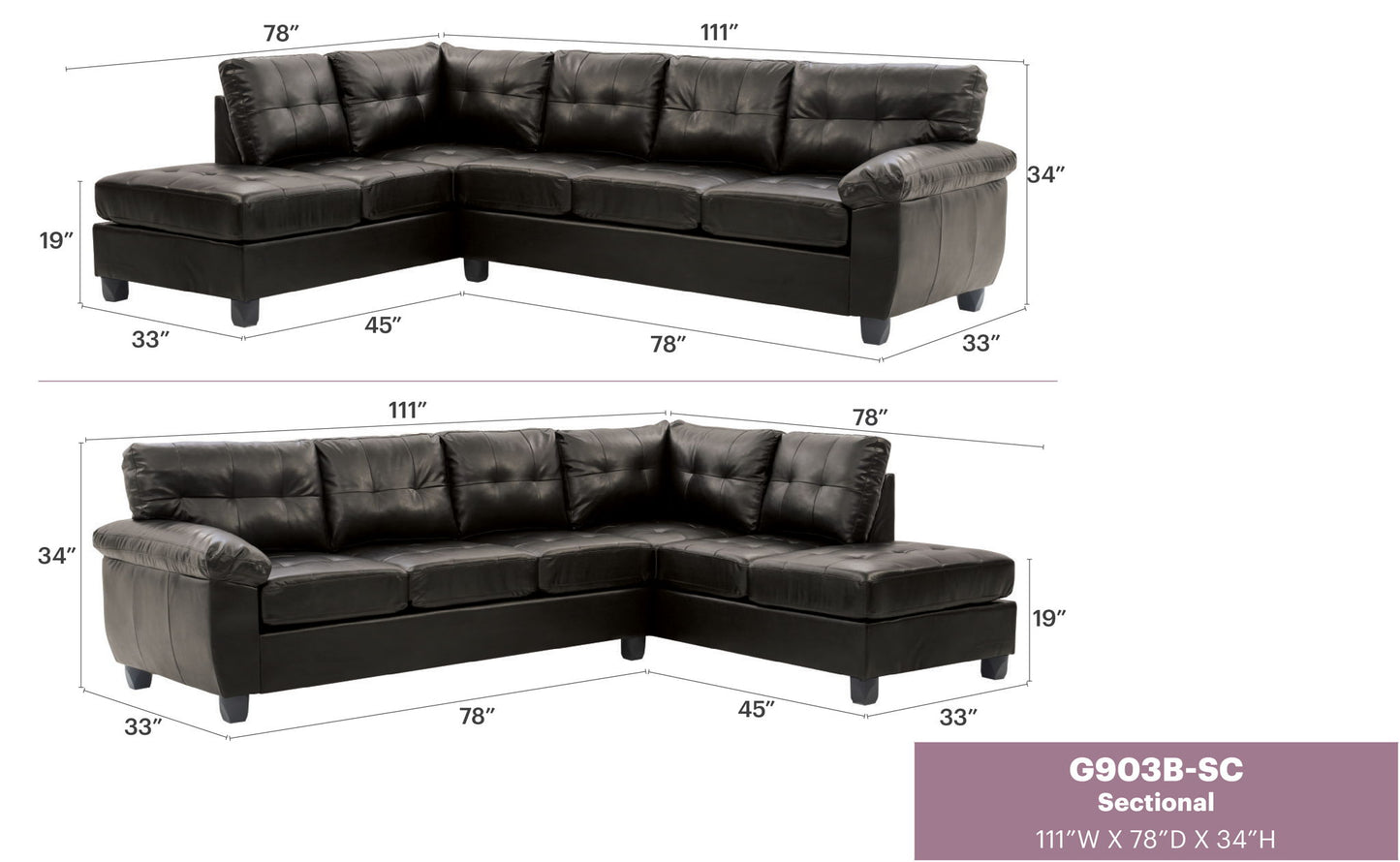 Glory Furniture - Gallant - Sectional