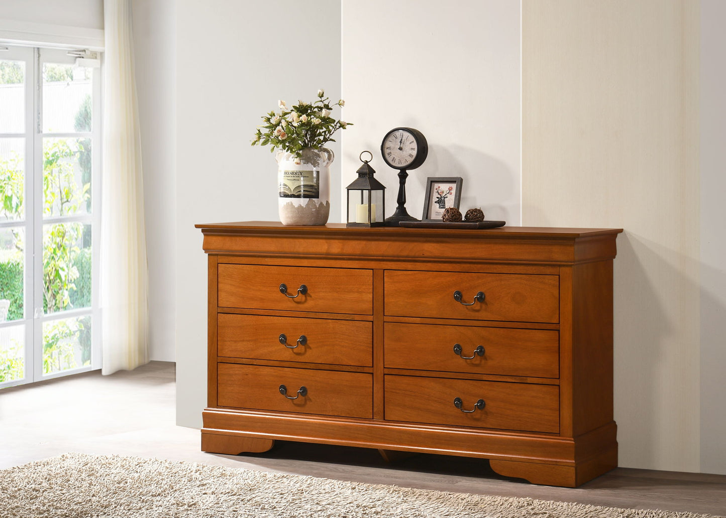 Glory Furniture - Louis Phillipe - Dresser